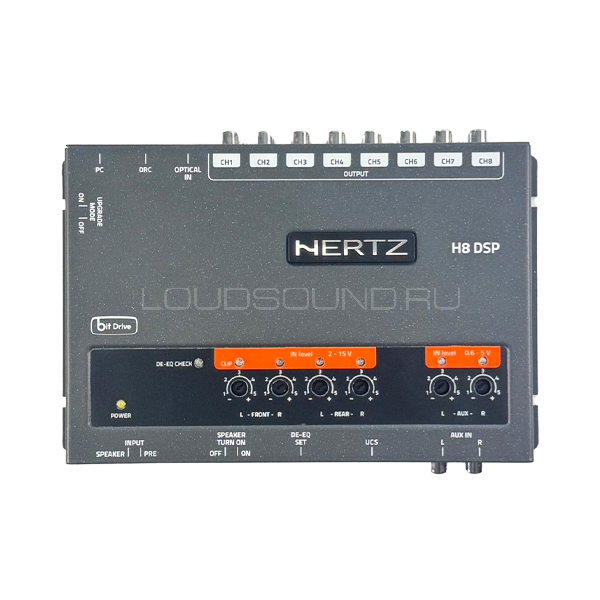 Процессор Hertz H8 DSP 8 With DRC HE Channel Digital Interface