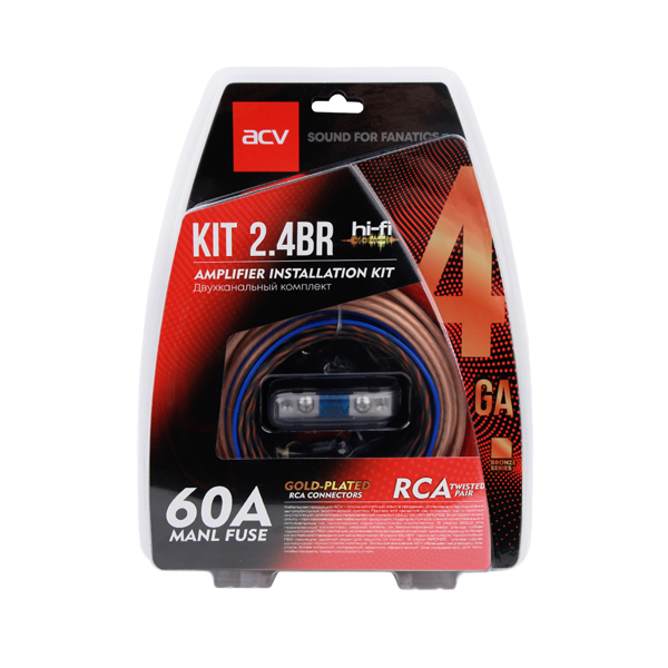 Acv KIT 2.4BR 4Ga 2 канала | Комплект проводов для установки ...