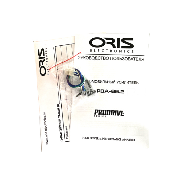 Oris PDA65.2 ProDrive купить 2канальный усилитель Oris PDA65.2 ProDrive LOUD SOUND