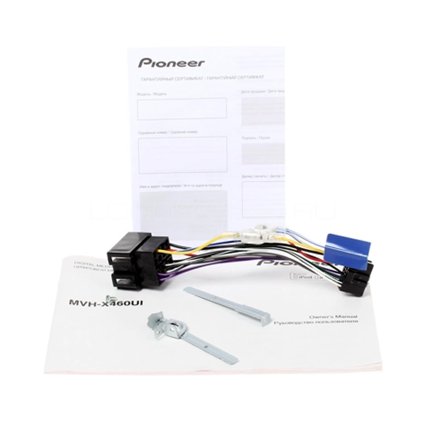 Pioneer MVH-X460UI | Автомагнитола 1DIN Pioneer MVH-X460UI - LOUD SOUND