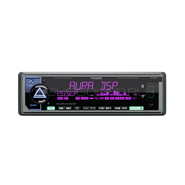 AurA Indigo-877DSP | Автомагнитола 1DIN AurA Indigo-877DSP - LOUD SOUND