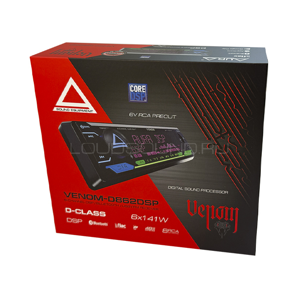 AurA Venom-D862DSP | купить Автомагнитола 1DIN AurA Venom-D862DSP