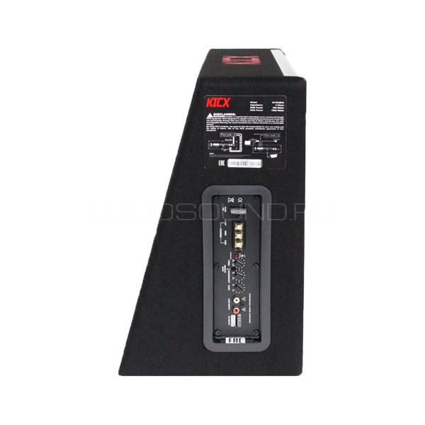 Kicx GT403BPA | Сабвуфер автомобильный корпусной активный 12"" Kicx ...