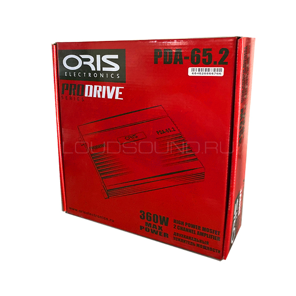 Oris PDA65.2 ProDrive купить 2канальный усилитель Oris PDA65.2 ProDrive LOUD SOUND