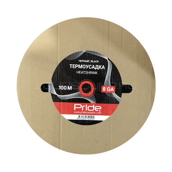 Pride Термоусадка 8GA Black | Термоусадочная трубка Pride Термоусадка ...