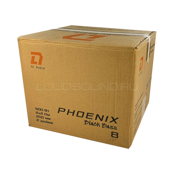 DL Audio Phoenix Black Bass 8" D2 | Сабвуфер автомобильный бескорпусной ...
