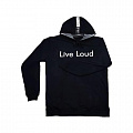 LOUD SOUND "Live loud" черная M худи