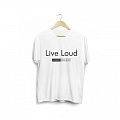 LOUD SOUND "Live Loud" белая L