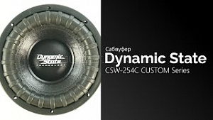 Dynamic State CSW-254C Custom Series 10" D4