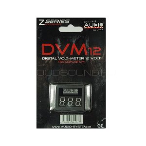 Audio System DVM12 Красный цвет подсветки