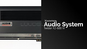Audio System (Italy) Twister F2-600 IV