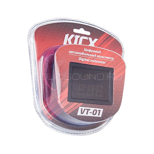 Kicx VT01 voltmeter Голубой цвет подсветки