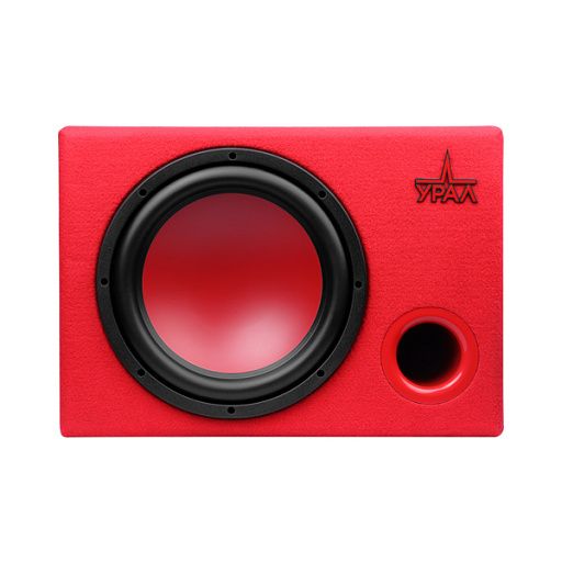 Сабвуфер Урал Ас у12а Красный