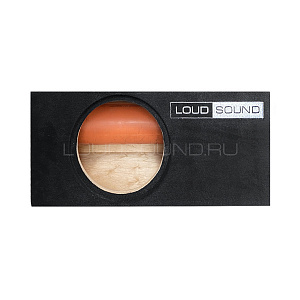 Короб под 1х12" (труба, Фанера) с вышивкой LOUD SOUND